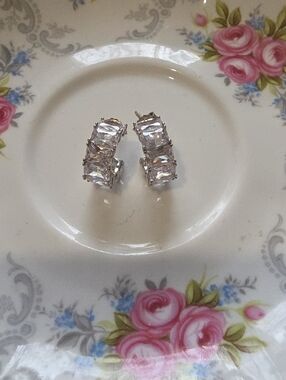 Tocara Sienna Crystal Hoop Earrings